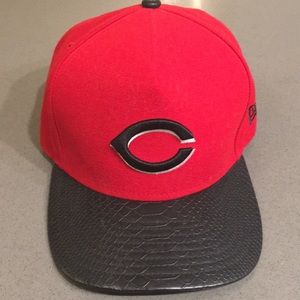 Snake Skin Cincinnati Reds SnapBack